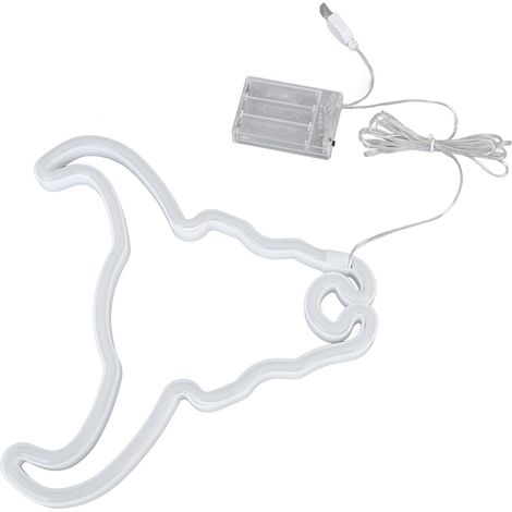 Vache Lumière Néon Animale Décorative Suspension LED Signe Lumineux pour Mariage Fête Chambre Bar (1/5)