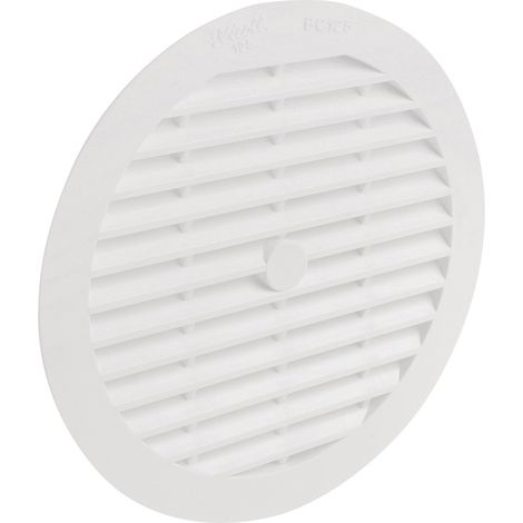 Wallair N32921 Abluftgitter Kunststoff Passend für Rohr-Durchmesser: 12.5 cm