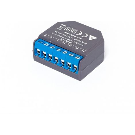 SHELLY SHELLY EM (MONOFASE) COMPRESO DI 1 X TRASFORMATORE 120A  SHELLY-EM (1/4)