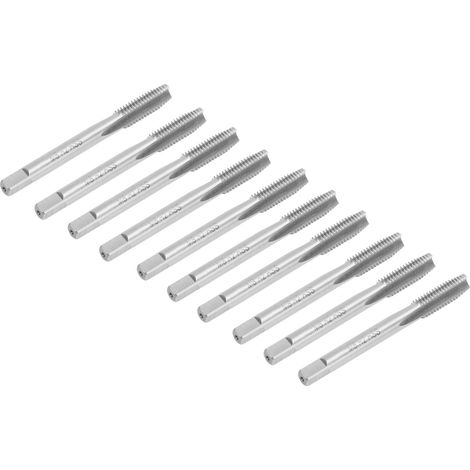 10-teiliges HSS-Gewindebohrer-Set mit gerader Nut, M8 x 1,25 mm (1/5)