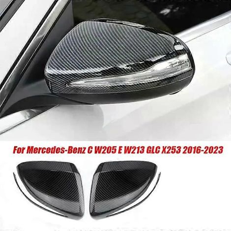 Cache de rétroviseur extérieur droit pour Mercedes-Benz Classe C W205 E W213 GLC X253 - Coques de rétroviseurs latéraux JXLGV (1/5)