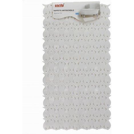 Trade Shop - PVC-Matte, Fisch-Anti-Rutsch-Badewannen-Dusche, 67 x 35 cm, 59622 - (1/4)
