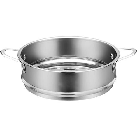 1 Cuiseur vapeur Acier inoxydable 304, Poignée ergonomique, Accessoire cuisine universel, Compatible mini-cuiseur électrique (1/5)