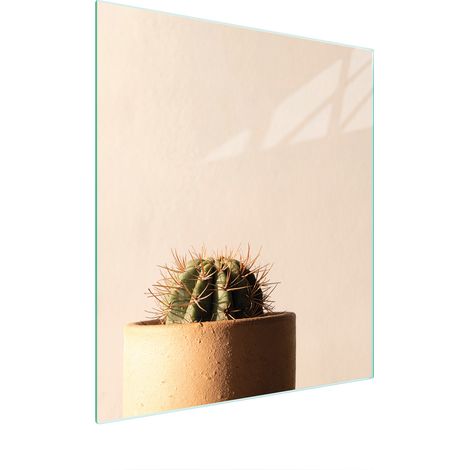 TAGLIERE IN VETRO 45x52 CACTUS (1/5)