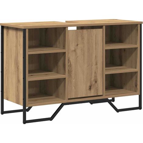 Maison Exclusive - Waschbeckenschrank Artisan-Eiche 91 x 35 x 60