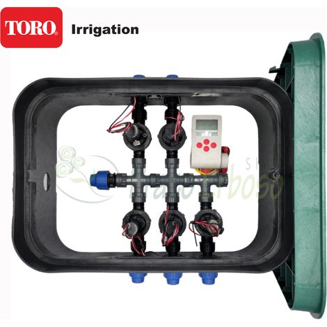 Toro PA-EZP-P5 - Válvula de riego ensamblada de 1" y 5 zonas