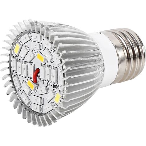 Ampoule Lampe de Culture LED Plein Spectre E27 pour Plante Fleur Hydroponie DIY (1/5)