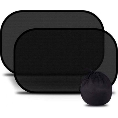 Pare-soleil voiture bébé - - Protection UV - Très sombre - Auto-adhésif - 51x31 cm - Sac de rangement inclus