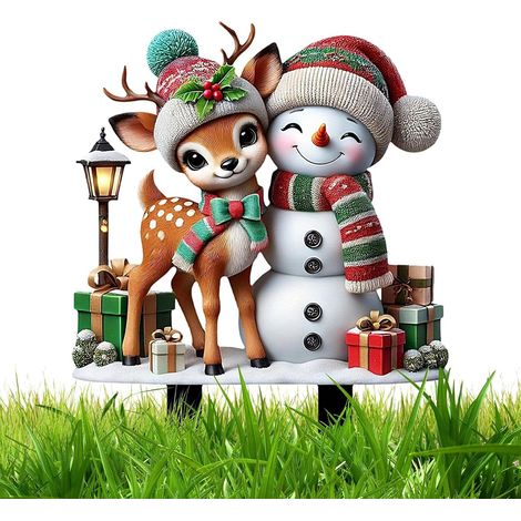 für den Außenbereich Weihnachten Pfosten für