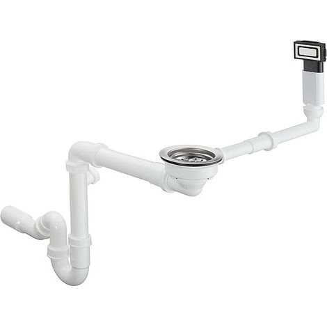 Hansgrohe Manuelle Ab- und Überlaufgarnitur 660 D14-10 BSO - 43921800