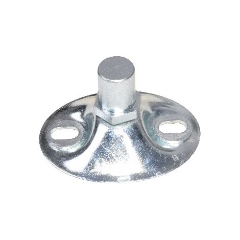 Crapaudine réglable en horizontal et verticale - Axe 20mm Hauteur 55mm - DECO FER FORGE