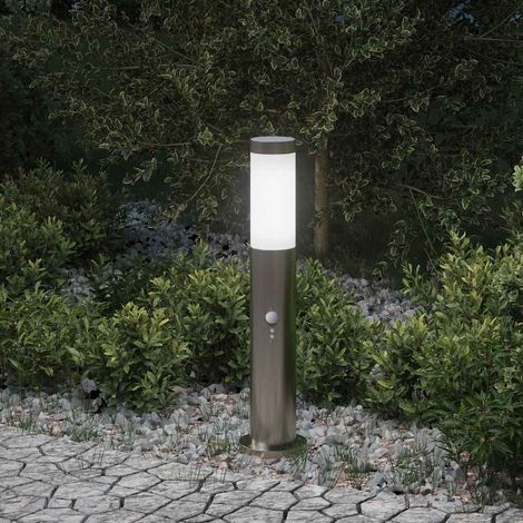 Pollerleuchte mit Sensor 50 cm Edelstahl IP44 (1/5)