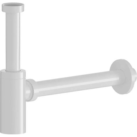 Siphon de lavabo 5/4", diamètre 32 mm, blanc (1/2)