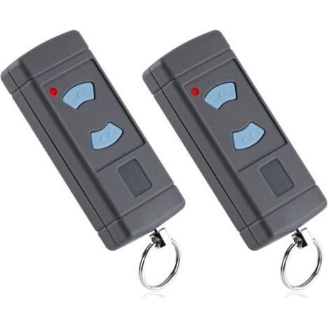 Ensemble de 2 boutons bleus pour ouvre-portes de garage 868 MHz, compatibles avec les modèles HORMANN HSE2-868 et HSM4-868, et Tubauto HSM4-868 et HS4-868.-Crezuo-NANOTEH (1/5)