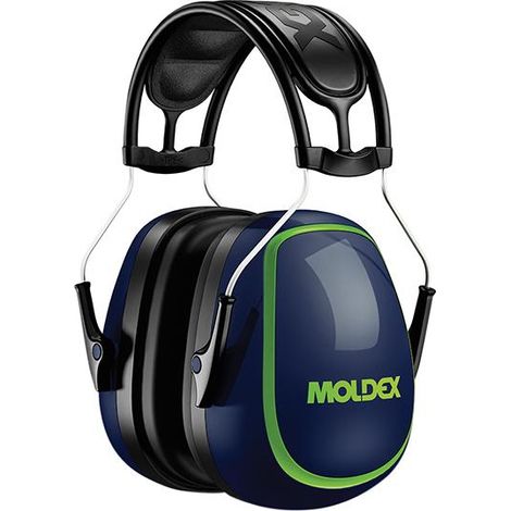 Moldex M5 Earmuffs Model 6120 Adjustable Lightweight Ear Defenders SNR 34 dB Soft Foam Cushions