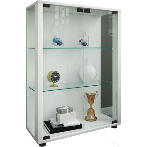 Vitrine de présentoir de Support en verre Sintalo 80x60x25 - VCM (1/4)