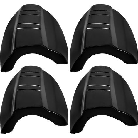 Protections Latérales Usage Multifonctionnel pour Lunettes de Sécurité en Tpu Noir, 4 Pièces, Protection des Yeux pour Hommes sur Chantiers et Laboratoires (1/5)