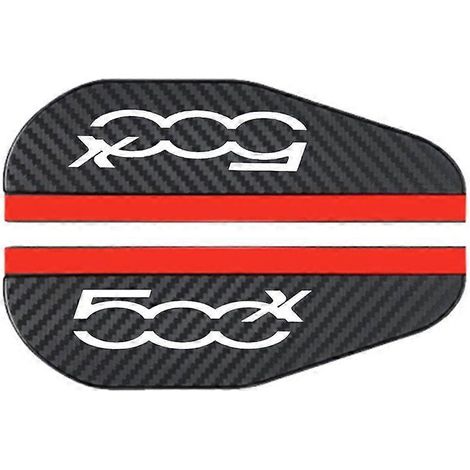 2x Protection anti-pluie pour rétroviseurs de voiture Fiat 500 500c Punto Bravo Panda Tipo - Accessoires auto pour 500x (1/5)