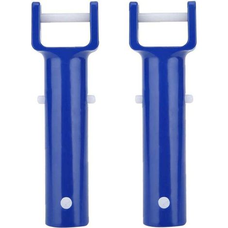 Piscine V Tête Poignée, Piscine Tête de Brosse Poignée, Piscine V Pince Tête Poignée de Rechange D'accessoires 2PCS (1/5)
