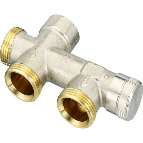 Danfoss Carcasa de acoplamiento RA-KE Radiador: R 1/2, Instalación: G 3/4 Rosca exterior, 013G3366