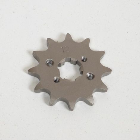 Pignon de sortie de boite pour Moto Derbi 50 Senda 12 dents pas