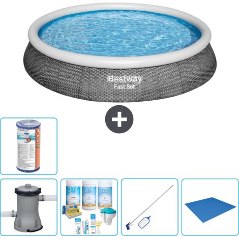 Bestway Bestway Fast Set Ronde - 396x84 cm - 6-pièces  S21447 (1/5)
