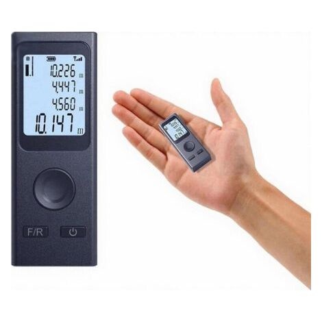 Télémètre laser intelligent portable - Chargement USB, avec fonction de niveau, adapté à la décoration intérieure, à l'artisanat et à tous types de travaux de bricolage