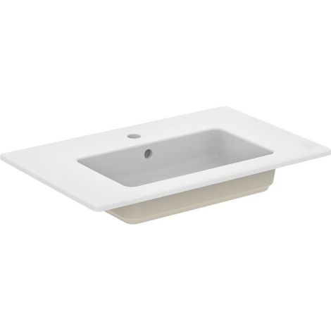 Ideal Standard E053501 Meuble-lavabo Eurovit 1 bac avec trop-plein (1/2)