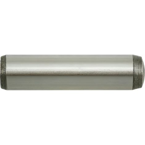 10 goupilles cylindriques DIN7979 - Filetage Intérieur Brut diamètre 12 mm - Longueur 40 mm mm