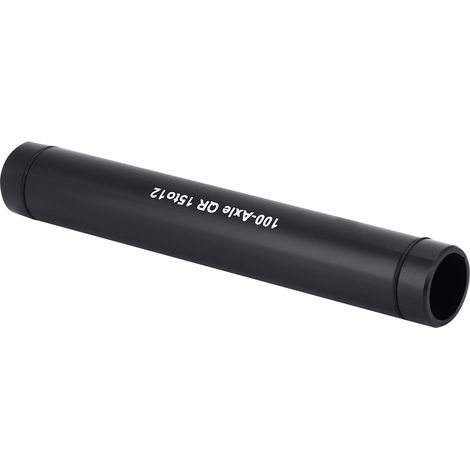 Adaptateur de réduction d'axe 15mm à 12mm pour vélo, axe rapide noir, kit de conversion pour roues