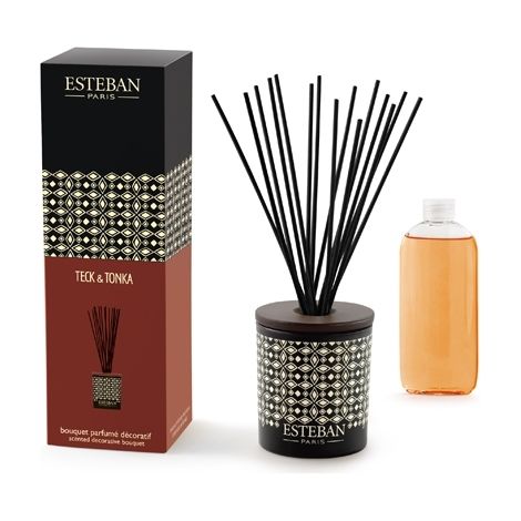 Esteban - Bouquet parfumé teck et tonka 100 ml
