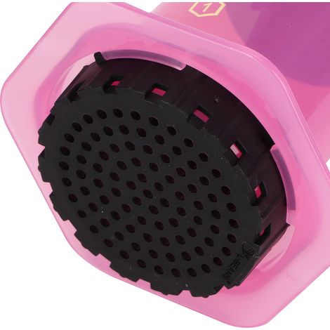 Tragbare French-Press-Kaffeemaschine, Filterkaffeemaschine für Zuhause mit 400 rosa Papierfiltern (1/5)