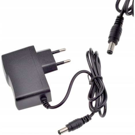 Alimentatore 9 V 1 A CC 5,5 x 2,1 mm per Arduino