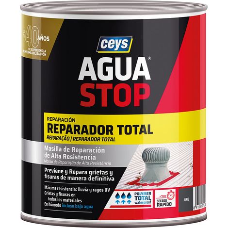 Aguastop Réparation Totale Mastic étanche Multi-matériaux Pour Réparations Durables - Ceys (1/2)