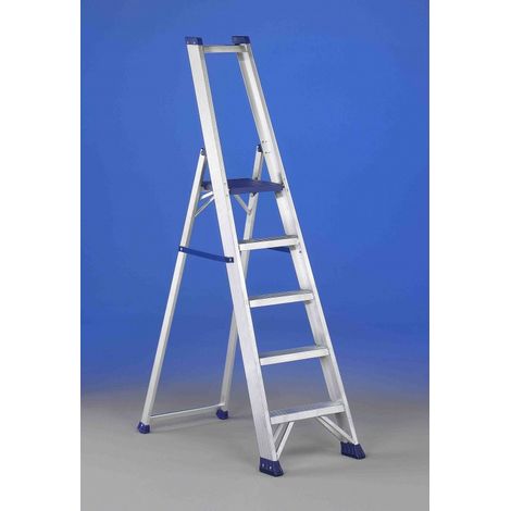 Escalera regina aluminio 6 peldaños reg 6 unidad (1/4)