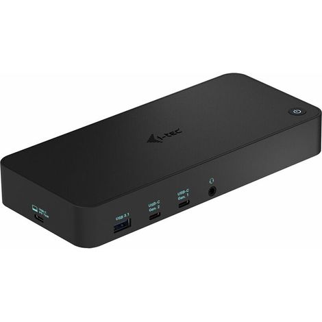 i-tec USB 3.0 / USB-C / Thunderbolt, 3x 4K Docking Station + Power Delivery 100W
