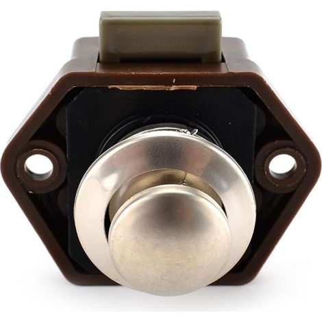 Bouton de verrouillage à poussoir de diamètre 20 mm, 1 pièce (5 pièces)