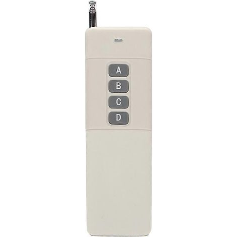 Télécommande 433 MHz haute puissance 1/2/4/6/8/12 canaux pour moteur - 4 touches (1/5)