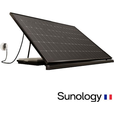 Station solaire autonome 425W – Panneau bifacial Plug & Play – Économie d'énergie pour site isolé – Solution écologique