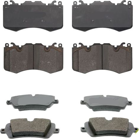 KIT PASTIGLIE FRENO ANTERIORI E POSTERIORI compatibile con LEXUS GS (L1) / PASTIGLIE FRENANTI AUTO OEM P83072 P83131,P83132 / SOSTITUZIONE DIRETTA / BASSA POLVERE / SILENZIOSO