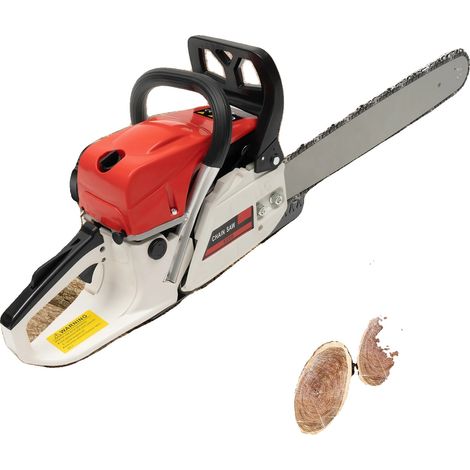Motosierra de gasolina, 2 kW de potencia, 52 cc de cilindrada, 7500 rpm de velocidad, depósito de combustible de 550 ml, motor monocilíndrico. (1/5)
