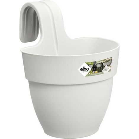 Balconniere - Polypropylene Recycle - Extérieur Balcon - Suspension - 24,1 x 24,1 x 26,5 cm - 2,8 L - Blanc - 1 Piece (1/4)