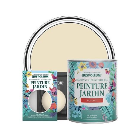 Peinture Jardin, Finition Brillante - Plume (1/3)