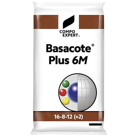Basacote Plus 6M, NPK(Mg) 16-8-12+(2) (25 kg) (1/2)