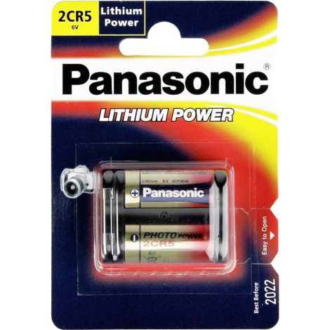 2cr5 Lithium Battery Panasonic Pour les appareils photo 2cr5/bl1/panasonic