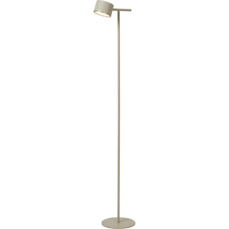 Lucide GIAN lampada da terra grigia LED 8W dimmer touch (1/5)