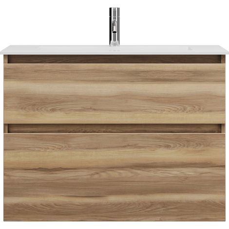 burgbad Lin20 Lavabo bajo para lavabo blanco mate con mueble bajo