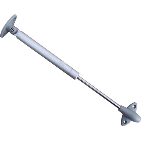 Compas de porte relevable lift basic - Sens : Réversible - Matériau : Acier / Plastique - Décor : Gris - Type de palier : Support et pied à visser - Poids abattant : 3,2 kg - (1/5)