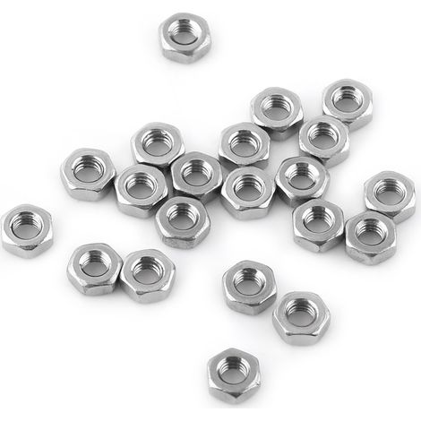 Assortiment de 200 vis et écrous en laiton M3 de haute (1/4)