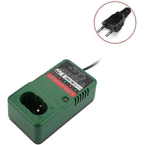 Chargeur de batterie Makita 7.2V-18V pour batteries NI-CD et NI-MH - Prise EU/US inclus (1/4)